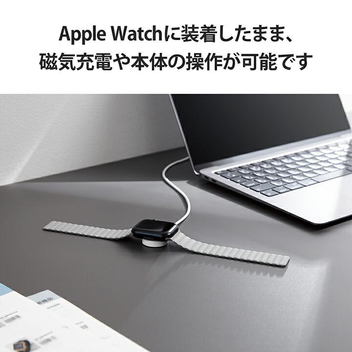 ELECOM エレコム Apple Watch 用 49 45 44 42mm マグネット バンド 