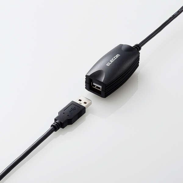 ELECOM（エレコム） USB エクステンダー ケーブル 5m 延長コード USB