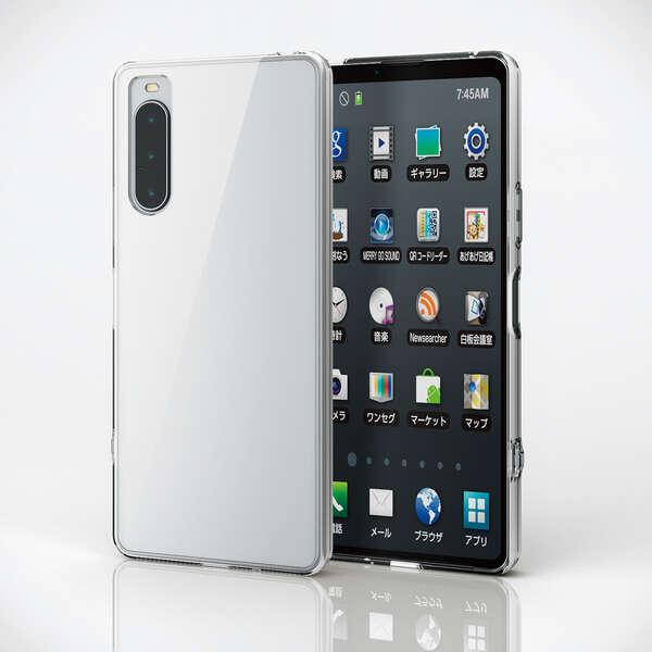 ELECOM（エレコム） Xperia 10 V(SO-52D/SOG11) 用 ハイブリットケース