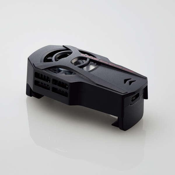 ELECOM（エレコム） スマホ クーラー 静音 冷却ファン モバピタッCool