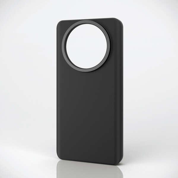 ELECOM（エレコム） AQUOS R8 pro SH-51D ハイブリッドケース AQUOSR8