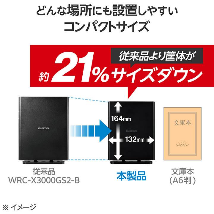 ELECOM エレコム 無線LANルーター親機 Wi-Fi 6 2402+574Mbps ELECOM エレコム 無線LANルーター親機 Wi-Fi 6 2402+574Mbps