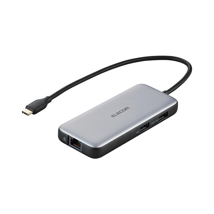 USB Type-Cドッキングステーション 4K出力 ELECOM（エレコム） ドッキングステーション USB Type-Cデータポート
