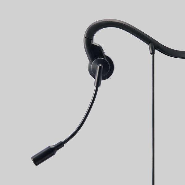 ELECOM（エレコム） 有線 骨伝導 ヘッドセット USB Type-C マイク付き