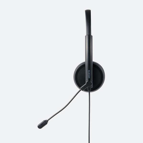 ELECOM（エレコム） 有線ヘッドセット 小型 指向性マイク ノイズ