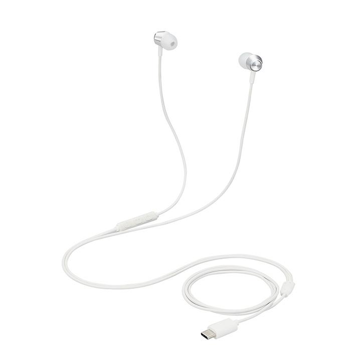 ELECOM（エレコム） 有線 イヤホン USB Type-C マイク付 音量調節 可能