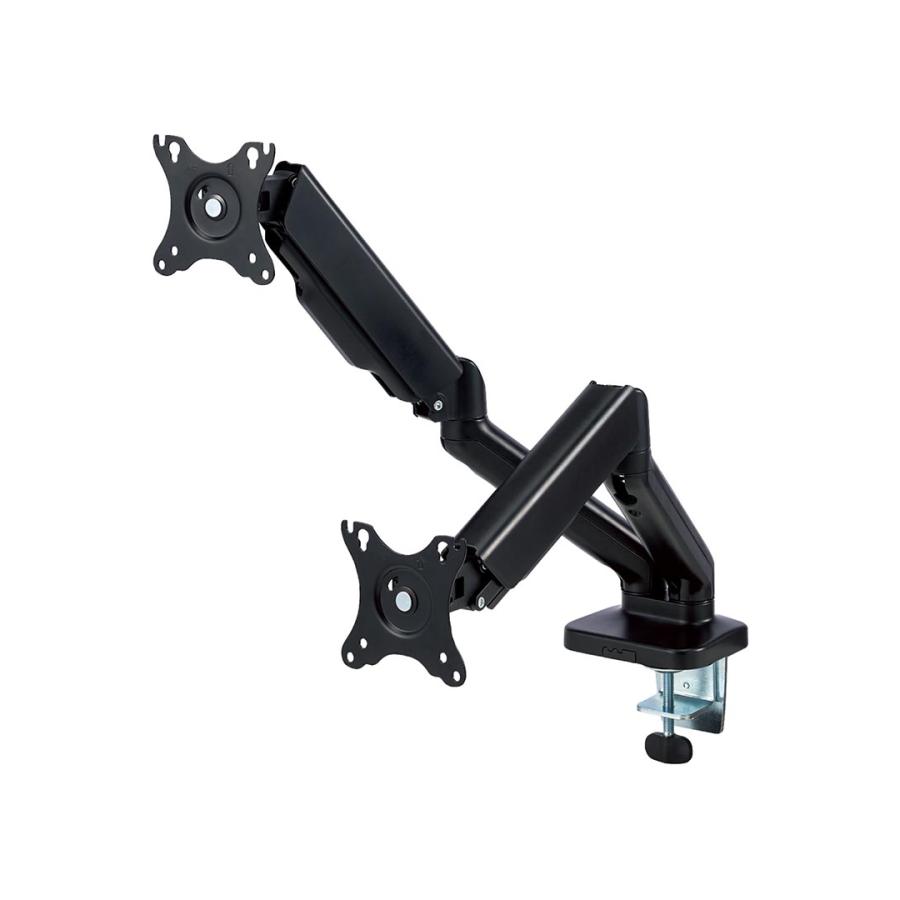 ELECOM（エレコム） モニターアーム ディスプレイアーム デュアル