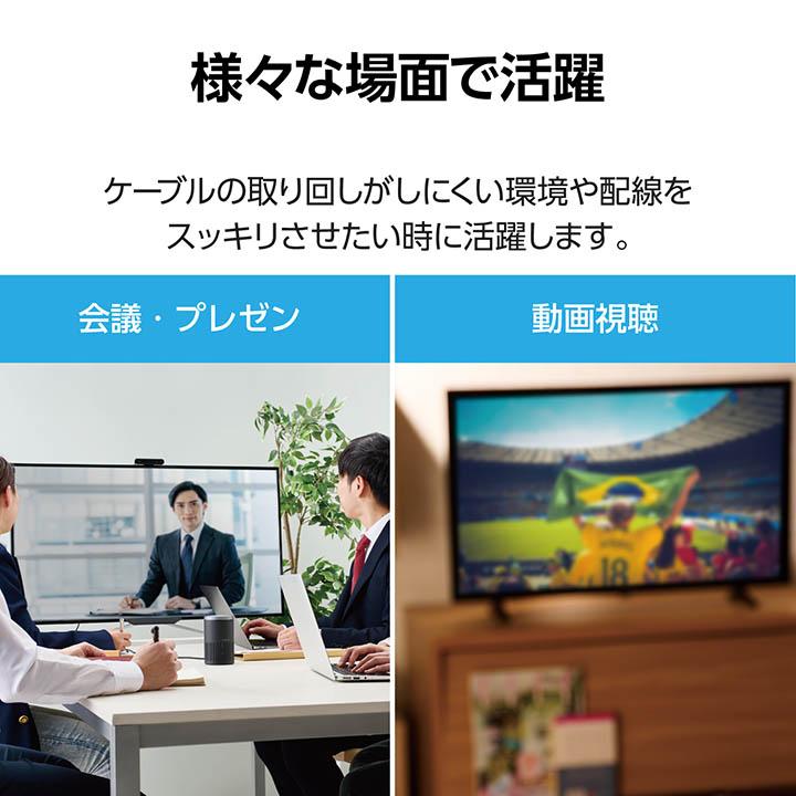 ELECOM（エレコム） ワイヤレス HDMI エクステンダー 無線 HDMI 送信機