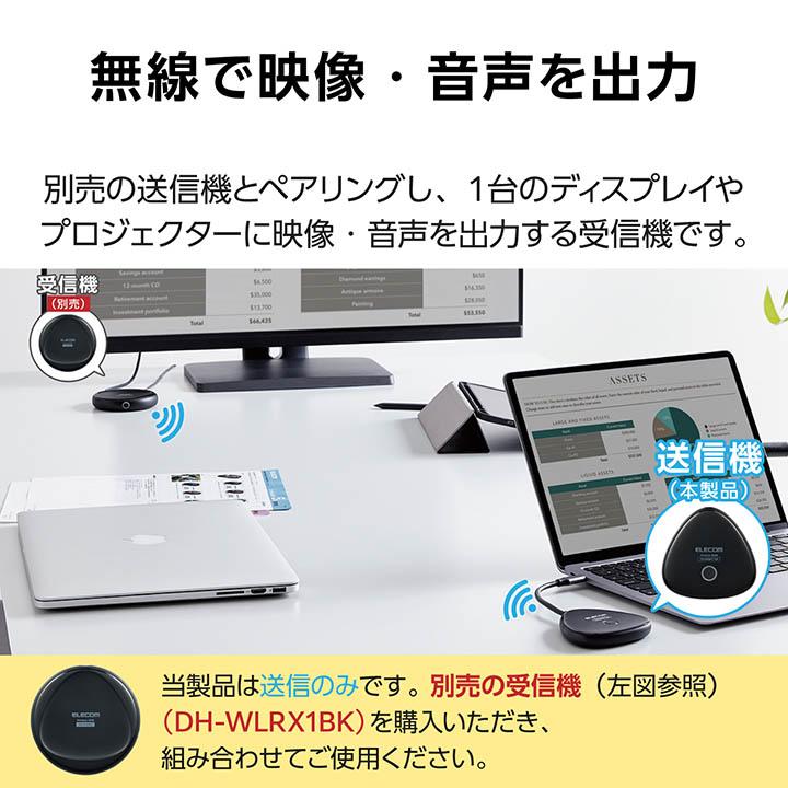 エレコム　ワイヤレスHDMIエクステンダー　DH-WLTXUC1BK 未開封品 ELECOM（エレコム） ワイヤレス HDMI エクステンダー 無線 HDMI 送信機