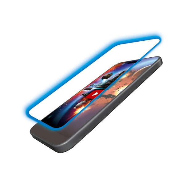 ELECOM（エレコム） iPhone 15 用 ガラスフィルム 動画映え 高透明
