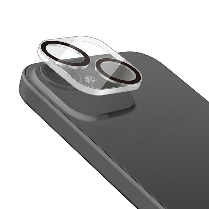 ELECOM（エレコム） iPhone 15 / Plus 用 カメラレンズカバー ガラス