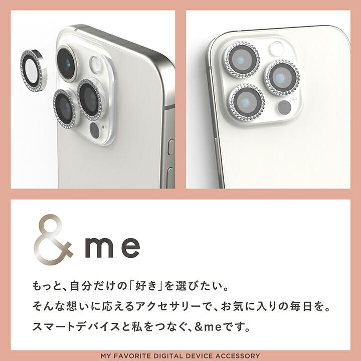 ELECOM（エレコム） iPhone 15 Pro / Pro Max 用 ＆me カメラレンズ