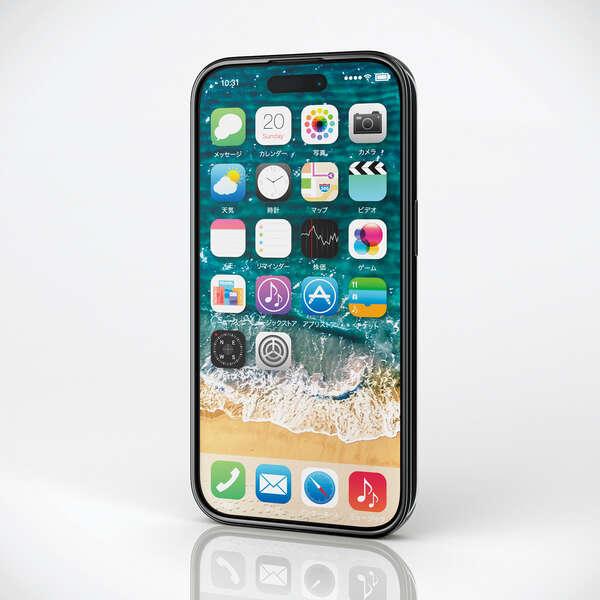 ELECOM（エレコム） iPhone 15 用 ソフトケース 極限 メタリック