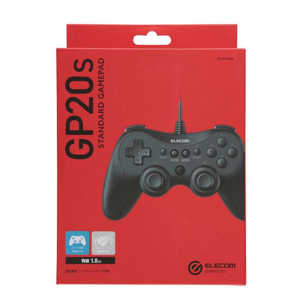ELECOM エレコム GAMING 有線 スタンダード ゲームパッド GP20S ELECOM エレコム GAMING 有線 スタンダード ゲームパッド GP20S