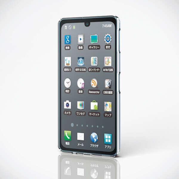 AQUOS sense8 用 ハードケース 極 AQUOSsense8 SH-54D SHG11 ハードケース クリア┃PM-S234PVKCR アウトレット エレコム わけあり 在庫処分｜elecom｜05