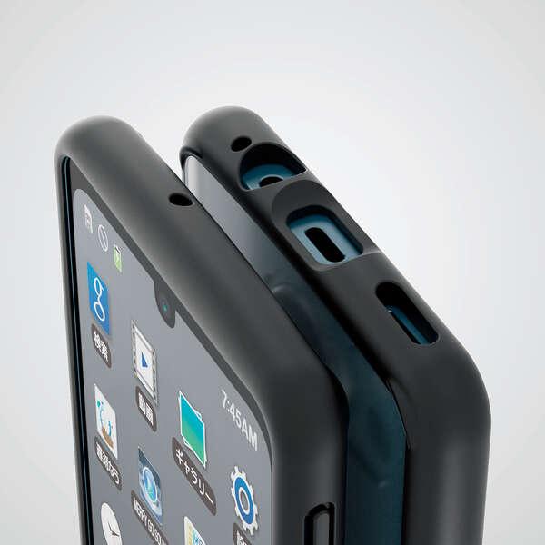 ELECOM AQUOS sense8 用 TOUGH SLIM LITE フレームカラー