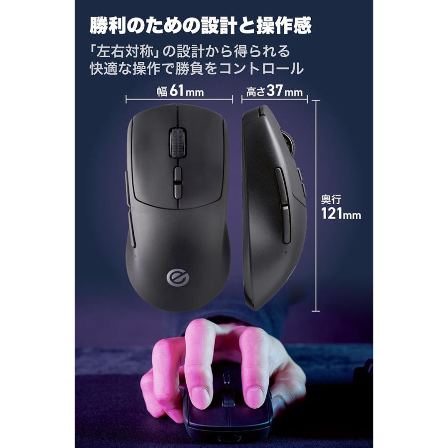 ELECOM（エレコム） ゲーミングマウス 無線 ワイヤレス V custom VM510