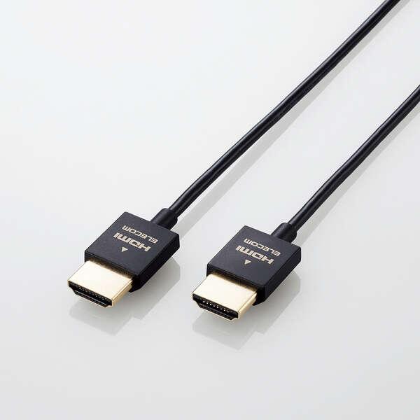 ELECOM エレコム HDMIケーブル イーサネット対応 スーパースリム ELECOM エレコム HDMIケーブル イーサネット対応 スーパースリム