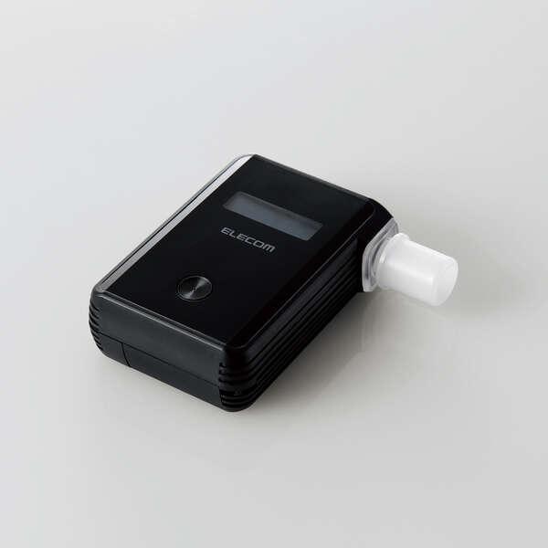 ELECOM（エレコム） アルコールチェッカー ALSmart アルコール チェッカー 個体識別機能付き ブラック┃HCS-AC01BTBK ...