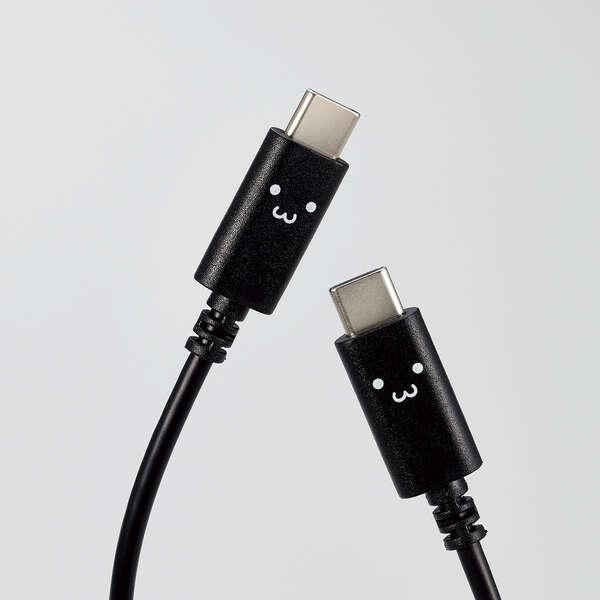 ELECOM（エレコム） USB Type-C to USB Type-Cケーブル しろちゃん USB