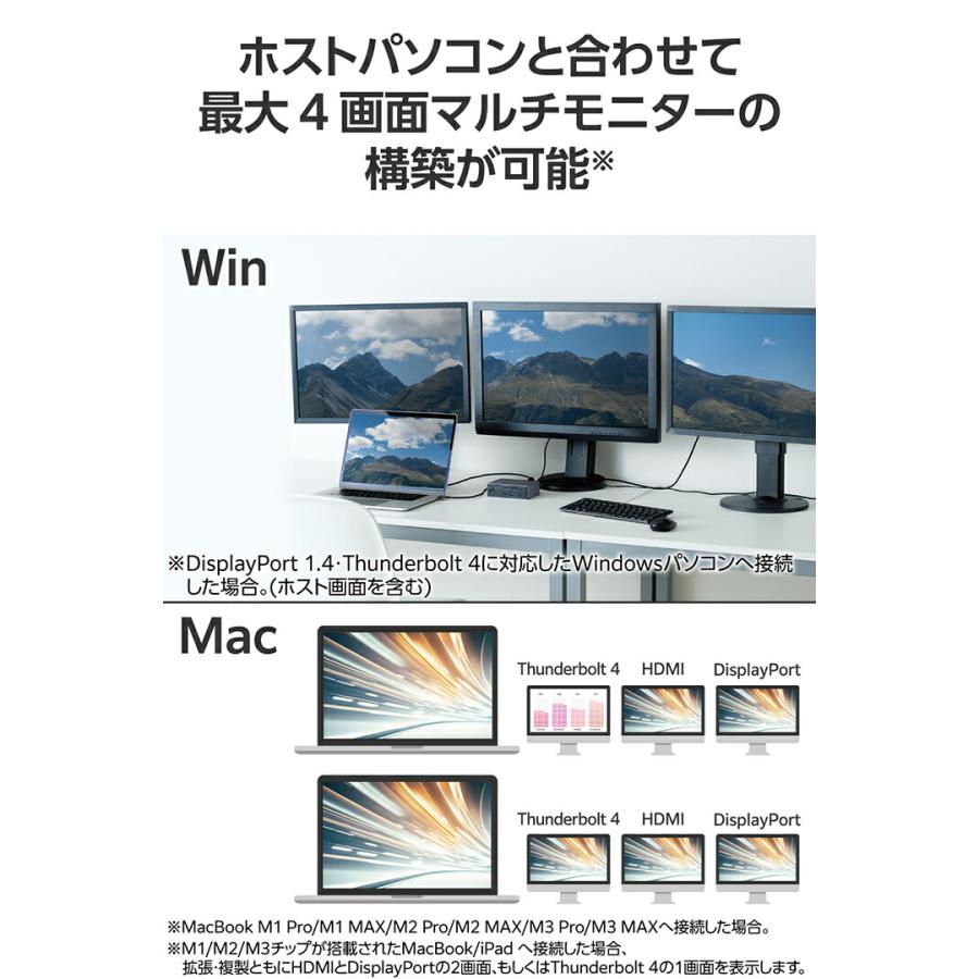 ELECOM エレコム ドッキングステーション 14in1 Thunderbolt 4 ELECOM エレコム ドッキングステーション 14in1 Thunderbolt 4