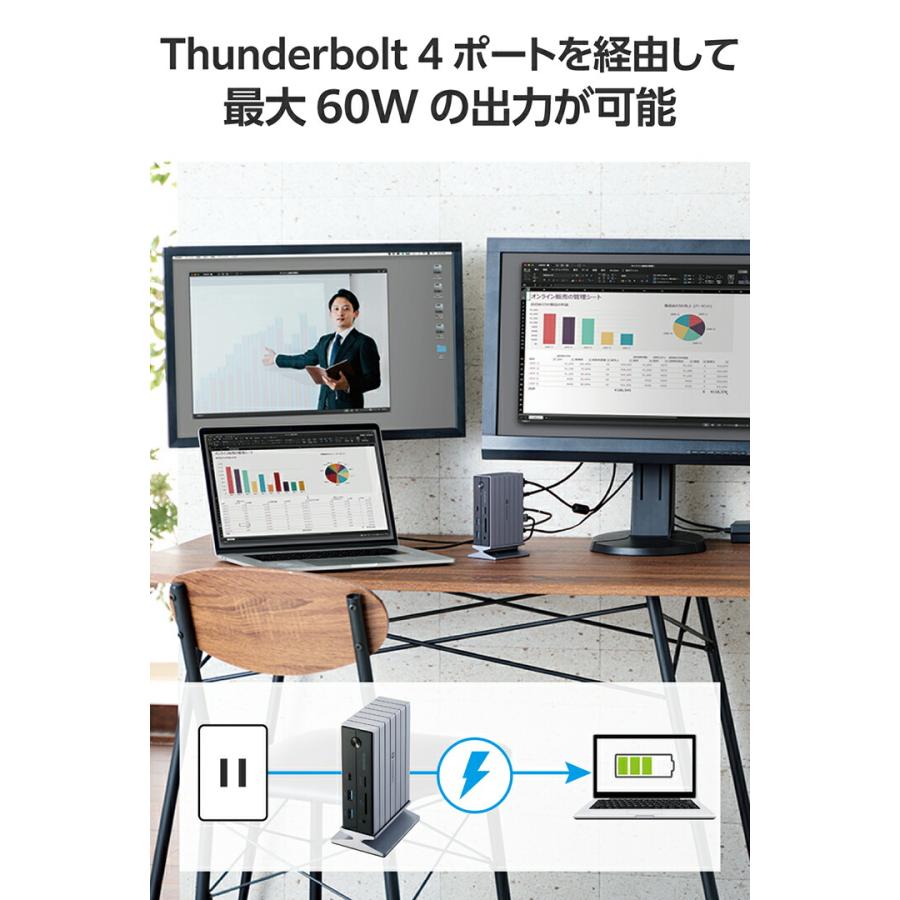 ELECOM エレコム ドッキングステーション 14in1 Thunderbolt 4 ELECOM エレコム ドッキングステーション 14in1 Thunderbolt 4