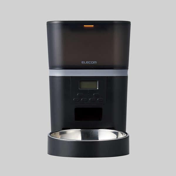 ELECOM（エレコム） ペット用 自動給餌器 1匹用 タイマー機能付 録音
