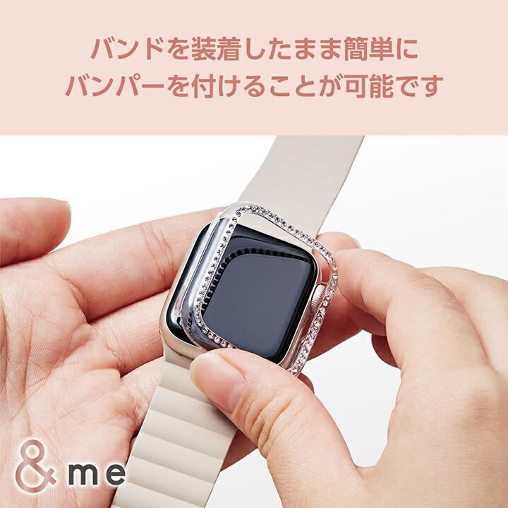 ELECOM（エレコム） Apple Watch Series 9 41mm 用 ＆me ハード 