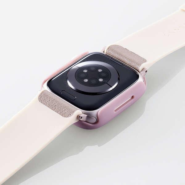 ELECOM Apple Watch Series 9 41mm 用 ＆me ハードバンパー ラバー 