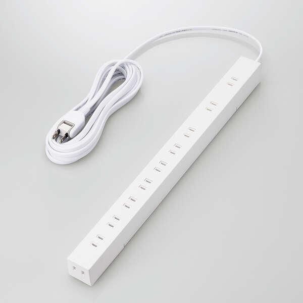 ELECOM（エレコム） 電源タップ 磁石付き 10口タップ 5m 2ピン式