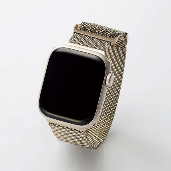 ELECOM Apple Watch 41 40 38mm 用 マグネット アップルウォッチ 
