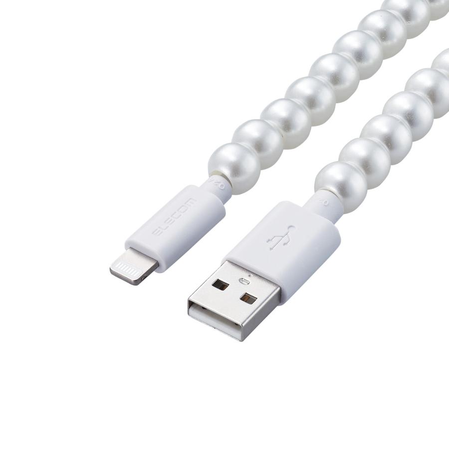 ELECOM USB-A to Lightningケーブル コードジュエリー &me ELECOM USB-A to Lightningケーブル コードジュエリー &me