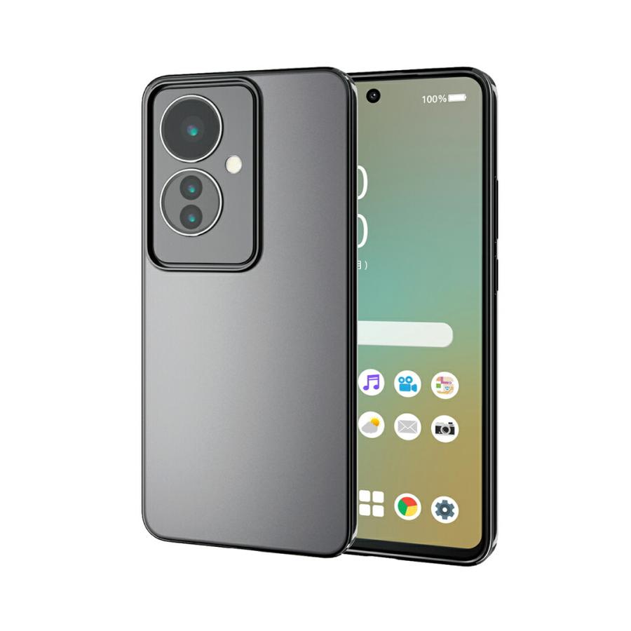 ELECOM（エレコム） OPPO Reno11 A 用 ソフトケース 極限 メタリック