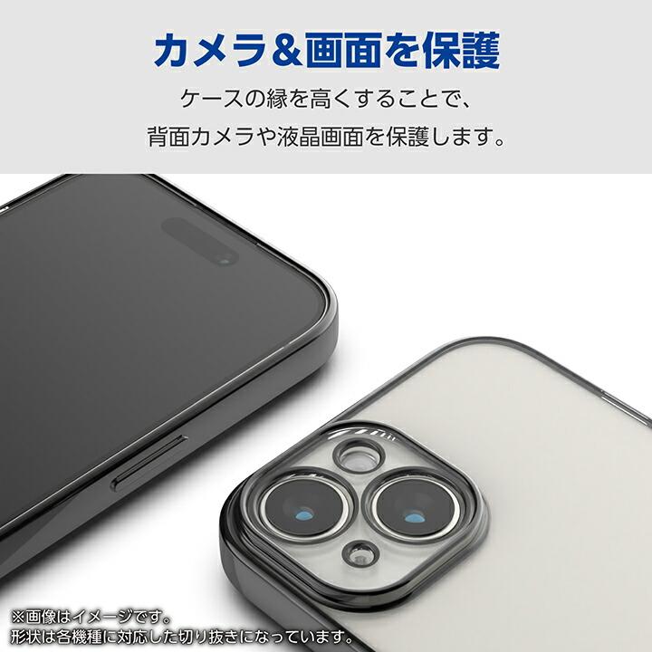 ELECOM（エレコム） OPPO Reno11 A 用 ソフトケース 極限 メタリック