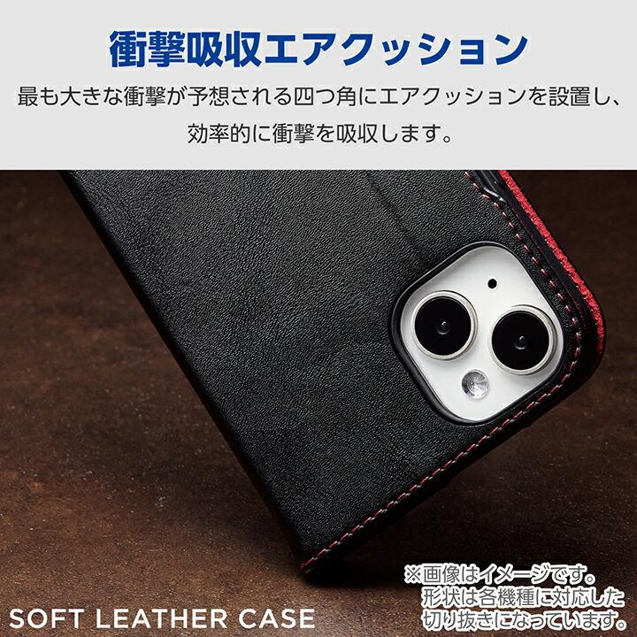 ELECOM（エレコム） AQUOS wish4 用 ソフトレザーケース 磁石付 耐衝撃