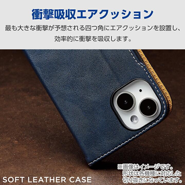 ELECOM（エレコム） AQUOS wish4 用 ソフトレザーケース 磁石付 耐衝撃