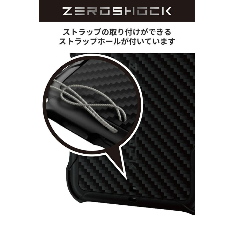 ELECOM（エレコム） OPPO Reno11 A 用 ZEROSHOCK グリップ OPPOReno11A