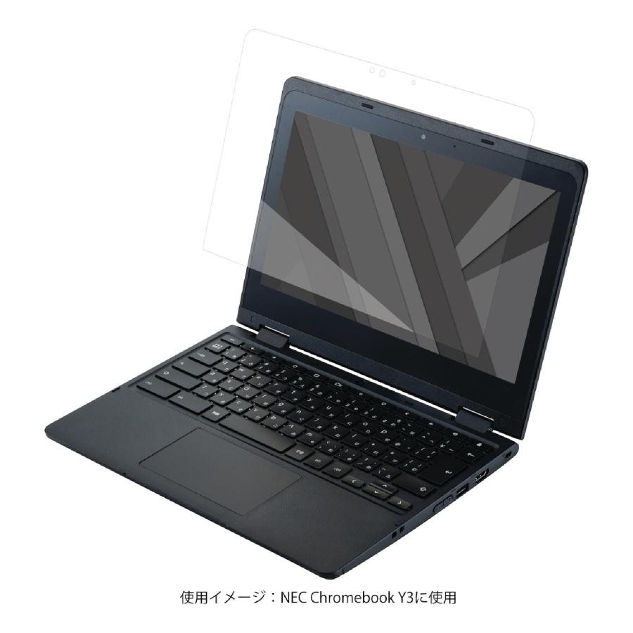 ELECOM（エレコム） NEC Chromebook Y3 用 ガラスフィルム 高透明 液晶