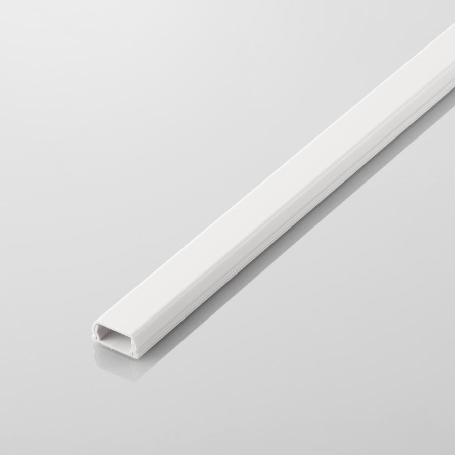 ELECOM（エレコム） 壁用モール フラットモール 長さ1m 幅21mm