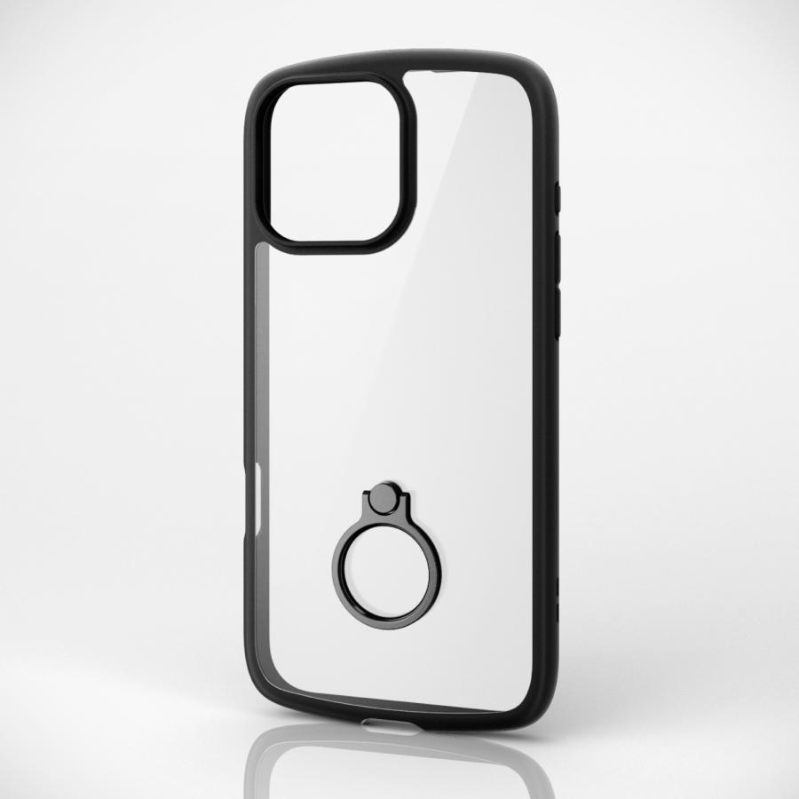 ELECOM iPhone16 Pro MAX 用 TOUGH SLIM LITE ハイブリッド