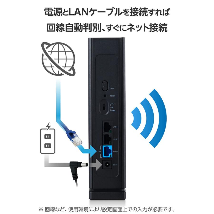 ELECOM エレコム 無線LANルーター 親機 Wi-Fi 7 2882+688Mbps ELECOM エレコム 無線LANルーター 親機 Wi-Fi 7 2882+688Mbps