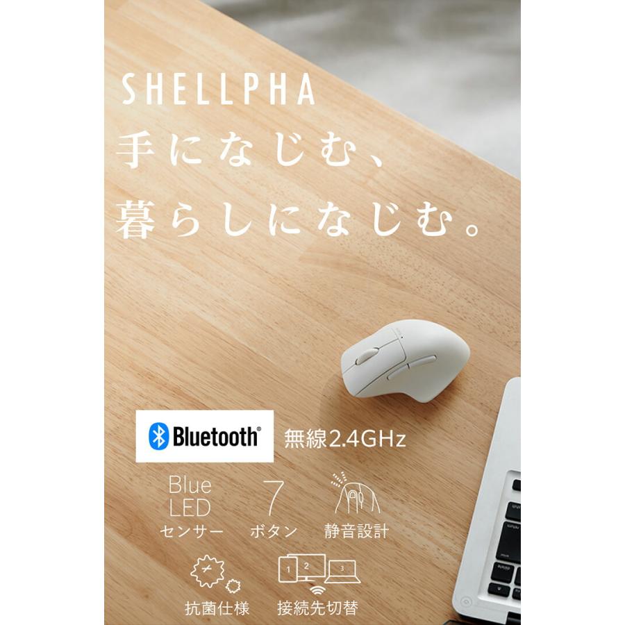 ELECOM（エレコム） ワイヤレス マウス SHELLPHA チルト機能付き7