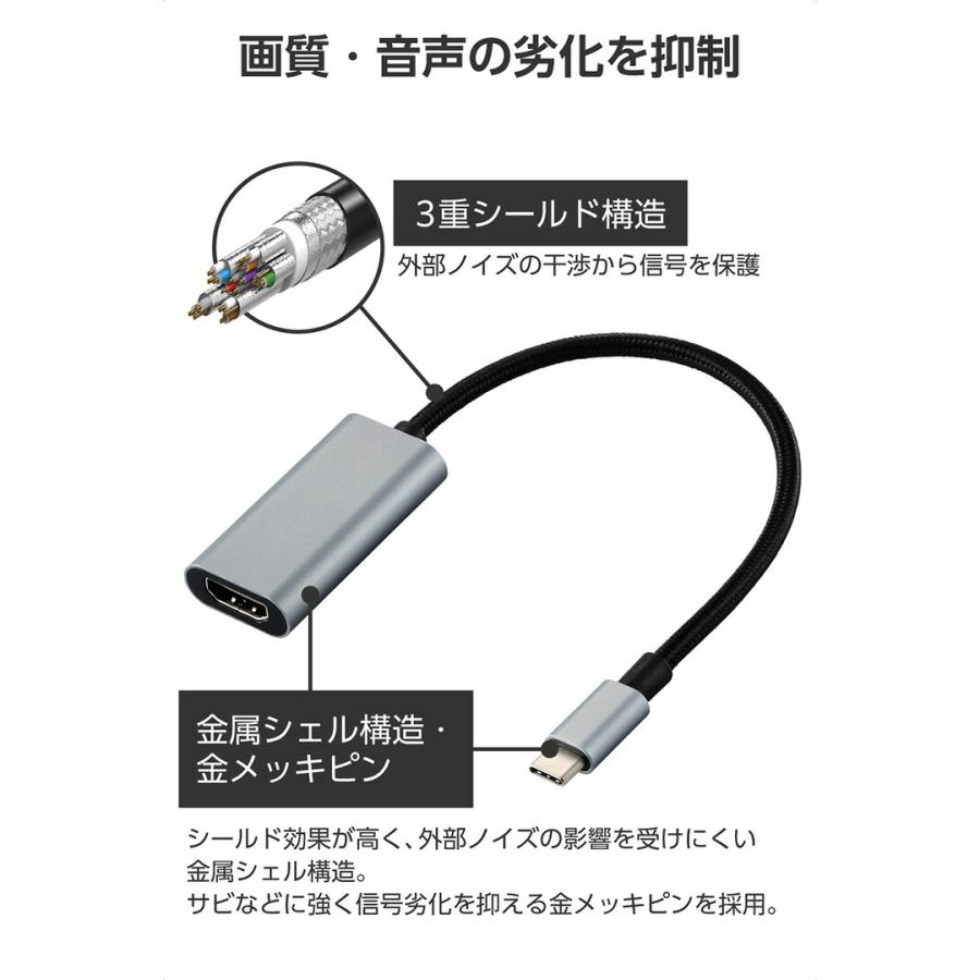 ELECOM エレコム USB Type-C 用 HDMI 映像変換 アダプター TypeC ELECOM エレコム USB Type-C 用 HDMI 映像変換 アダプター TypeC