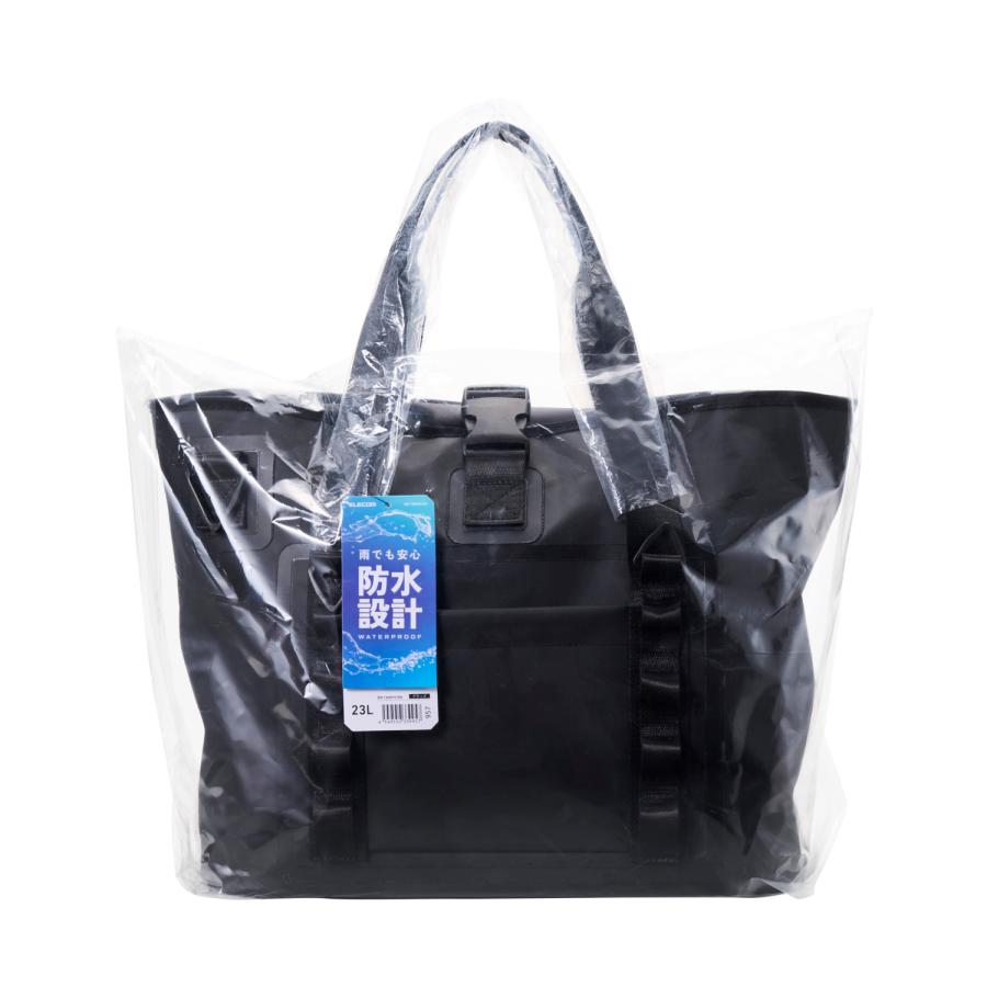 エレコム バックパック 防水 トートバッグ 耐水 バッグ ブラック  BM-TBWP01BK | ELECOM | 02