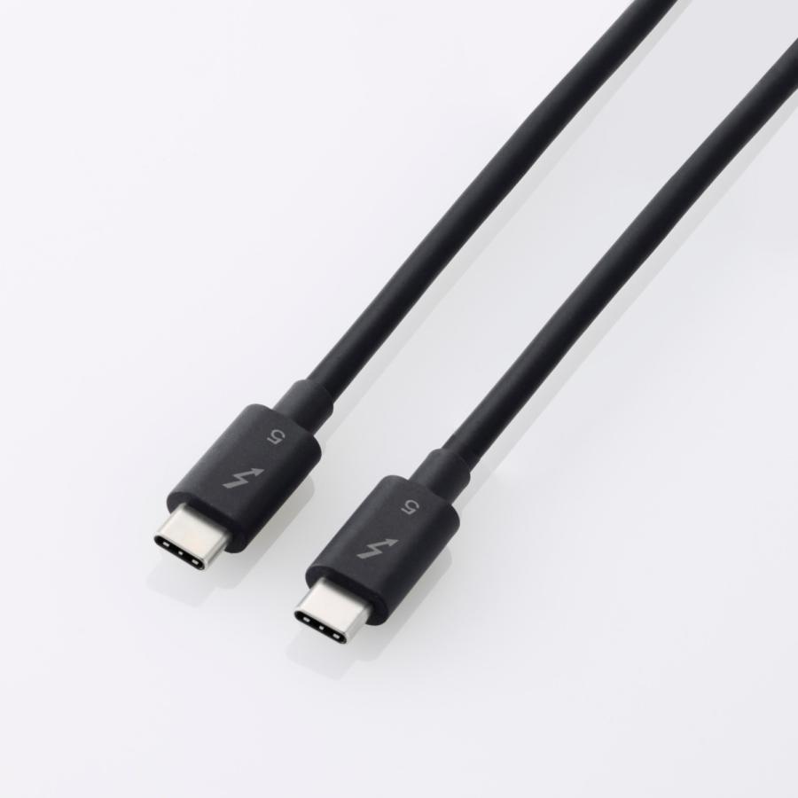 ELECOM（エレコム） Thunderbolt 5ケーブル Type-C - Type-C C-Cタイプ