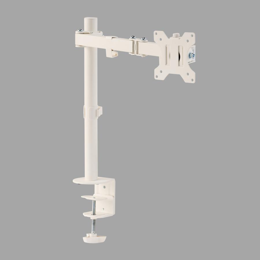 送料無料新品未使用エレコムディスプレイアーム（デュアルアーム／ロング) ELECOM モニターアーム シングルアーム ディスプレイアーム