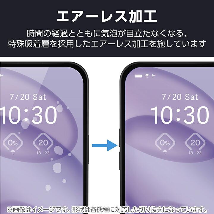 ELECOM（エレコム） らくらくスマートフォン 用 ガラスフィルム 高透明
