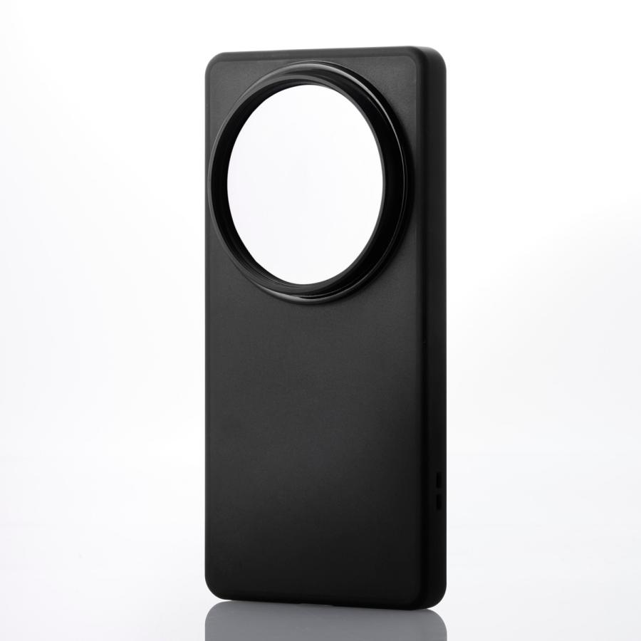 ELECOM（エレコム） AQUOS R9 pro 用 ハイブリッドケース カメラ