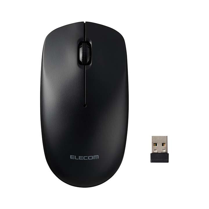 ELECOM（エレコム） 無線 3ボタン 光学式 マウス Lサイズ ワイヤレス