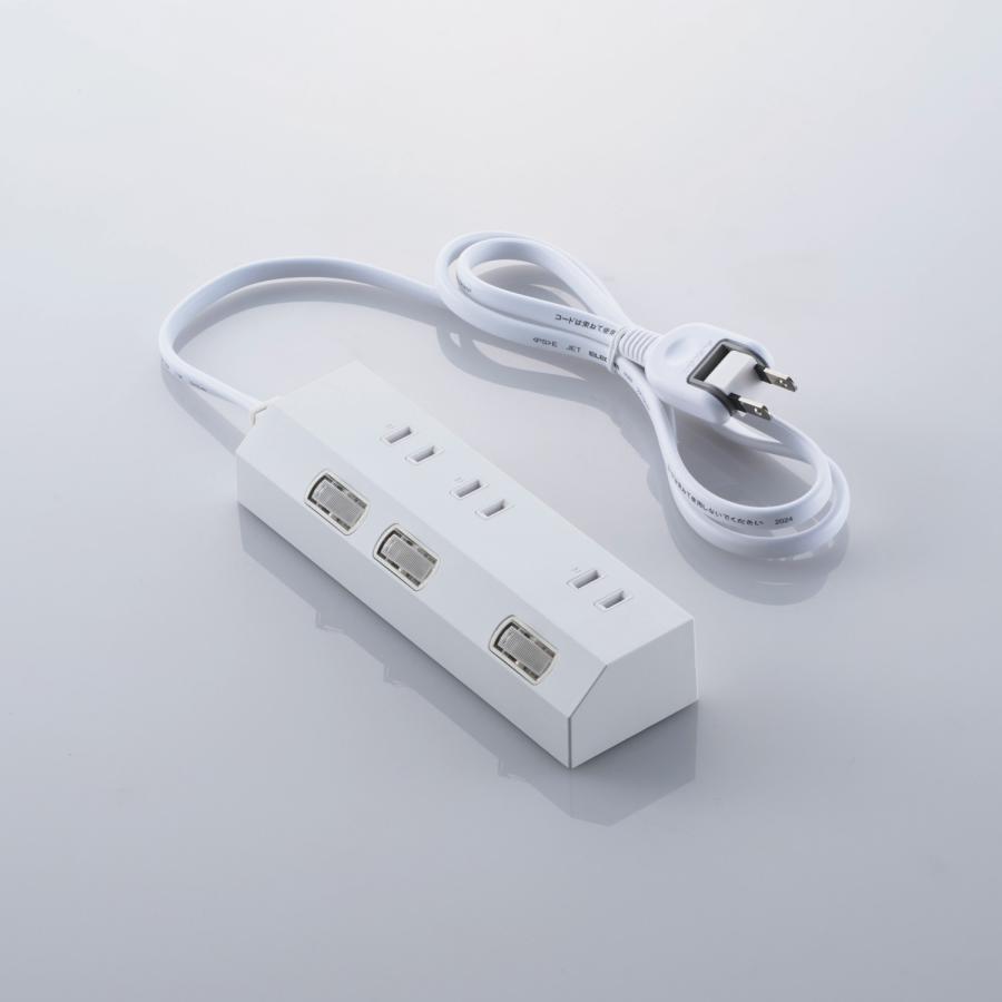 National 電源タップ 1500W 3口 電源タップ（マグネット付・10個口